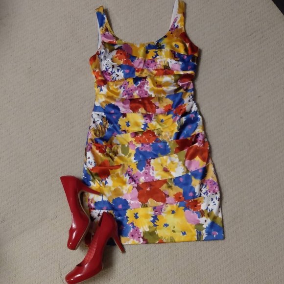 Bisou Bisou by Michele Bohbot dress, size 8 - Picture 2 of 10